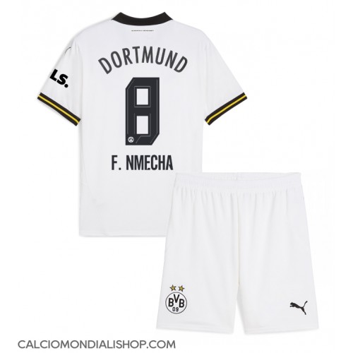 Maglie da calcio Borussia Dortmund Felix Nmecha #8 Terza Maglia Bambino 2024-25 Manica Corta (+ Pantaloni corti)